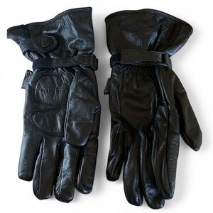 Black Gel Palm Cowhide Leather Riding Driving Gloves XL Men’s/Women Accessories
